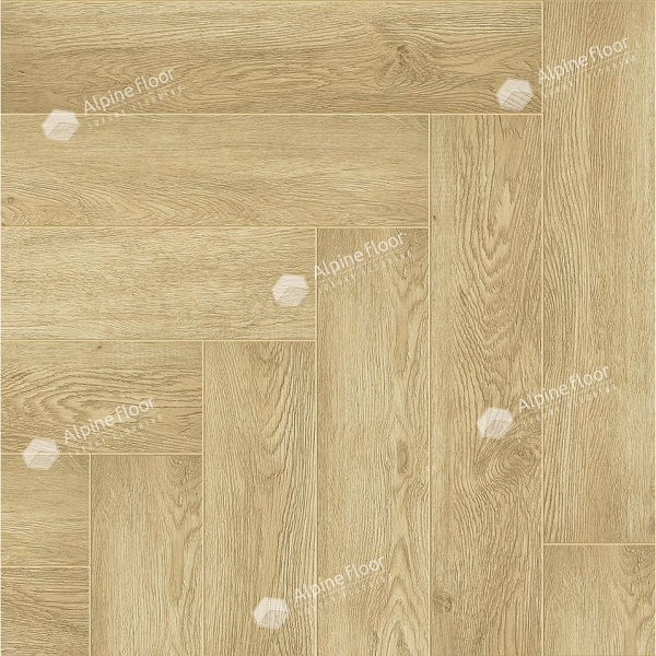 LVT плитка Alpine Floor Parquet LVT ЕСО 16-3 Дуб Ваниль Селект